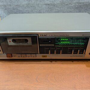Vintage TEAC V-33 Stereo Cassette Deck Player - TESTED